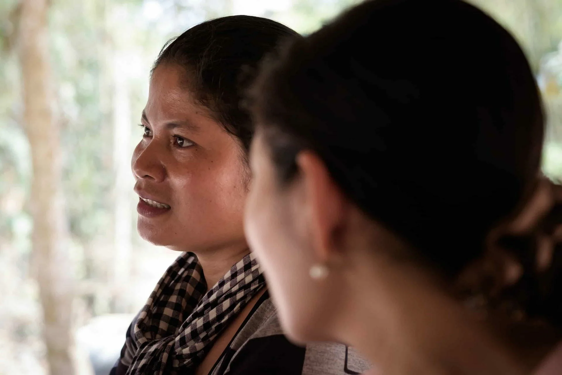 two women